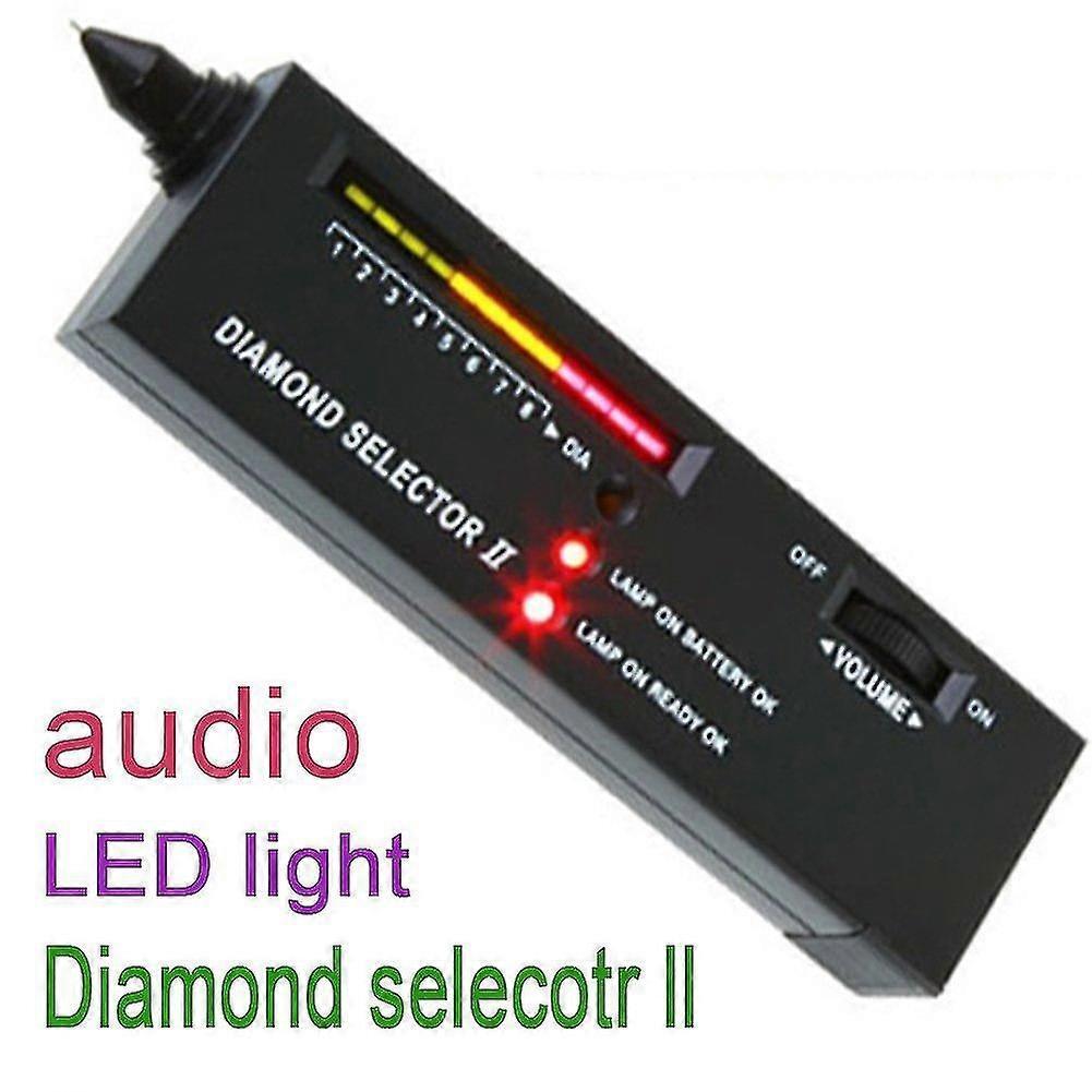 Diamond Selector II Gold Test Kit with Gemstone Pen, Portable Electronic Diamond Tester with LED Display for Jewelry Identification