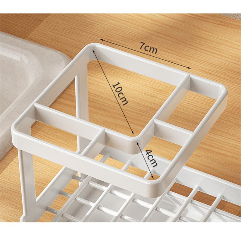 Toothbrush Holder Stand for Razor, Bathroom Vanity Countertop Storage Toothpaste Holder, Toothbrush Bathroom Organizer