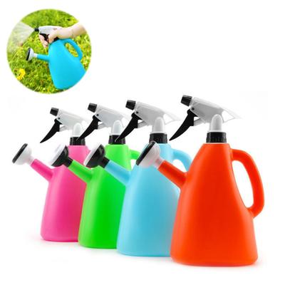 1L Dual-Purpose Watering Can Handheld Sprinkler Watering Bottle with Shower Head Portable Spray Adjustable Watering Can for Indoor Potted