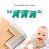 Children's Transparent Silicone Corner Protector for Tables and Glass - Anti-Collision and Anti-Bump Safety Cover.