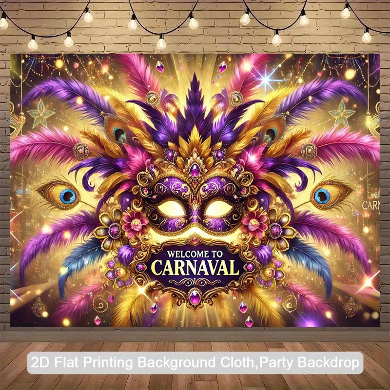 1 2D flat piece, carnival welcome sign, indoor and outdoor banner decoration, studio props for photography studio