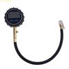 J1HA Digital Tire Air Pressure Gauge with Quick Clip Air Chuck Pressure Monitoring Tools Tester for Car Motorcycle Bicycle RV