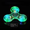 LED light Fidget Spinner Hand Top Spinners Glow in Dark Light Spiner Finger Stress Relief  Interesting Toys for Children Gift