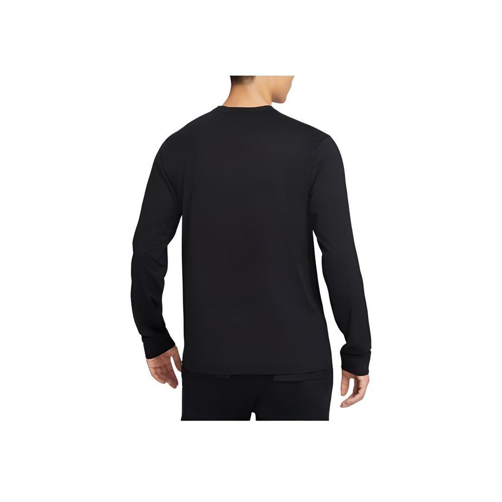 Nike Long-Sleeved Fitness Top Men Tops Black FB8584-010