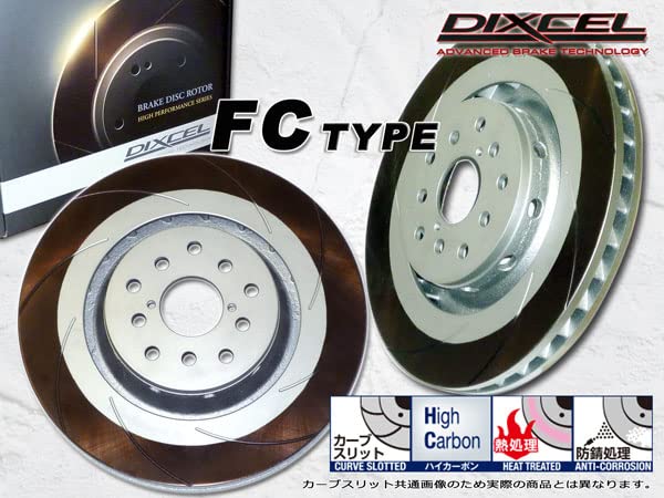 

DIXCEL Brake Rotor type FCR FC3456004S [FC CurevSlit] (for rear)