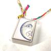 Boite-a-Reve Moon Motif Pill Case Accessories Necklace