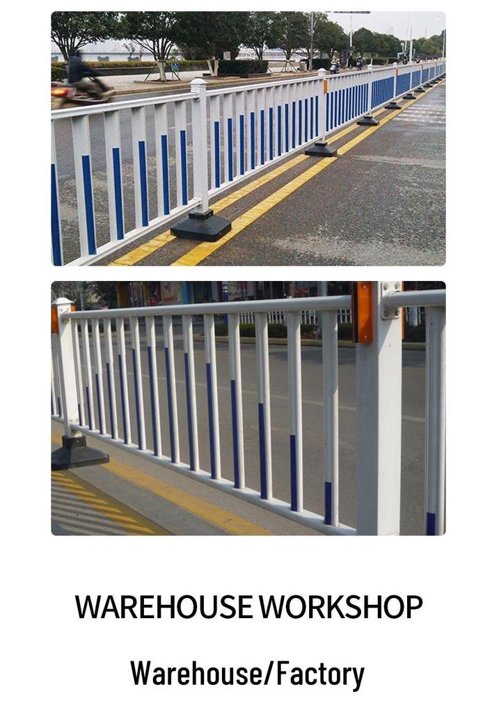 Zinc-Coated Steel Highway Guardrail: Anti-Collision Traffic Safety Barrier Fence