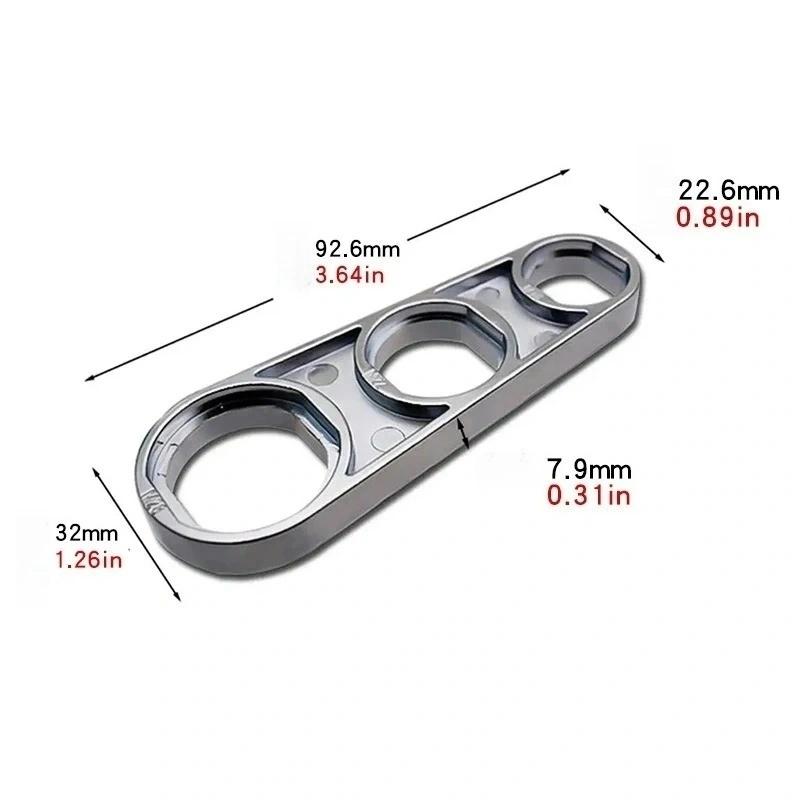 

1/3Pcs 6-in-1 Heavy-Duty Zinc Alloy Tool Universal Faucet Aerator Key Wrench For Kitchen & Bathroom Spouts DIY Accessories