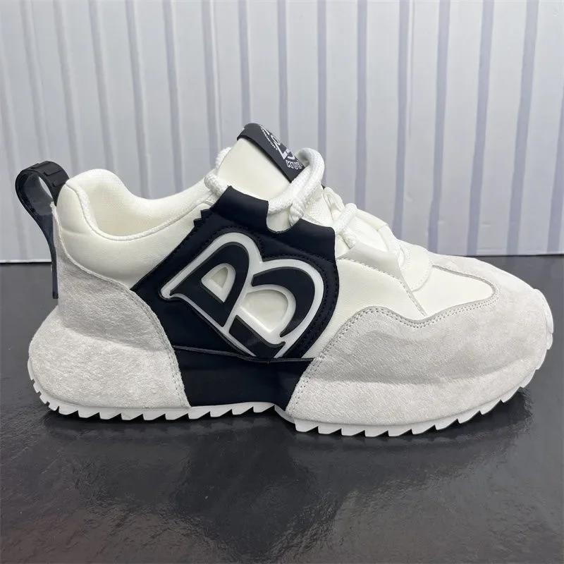 Men's Sneakers 2025 New Trend Personalized Casual Shoes Chunky Lace Up Running Shoes Luxury Vulcanize Footwear Tenis Masculino