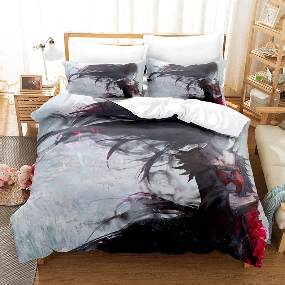 Tales of Berseria Bedding Set Single Twin Full Queen King Size Bed Set Adult Kid Bedroom Duvet Cover Sets 3D Game Bed Sheet Set