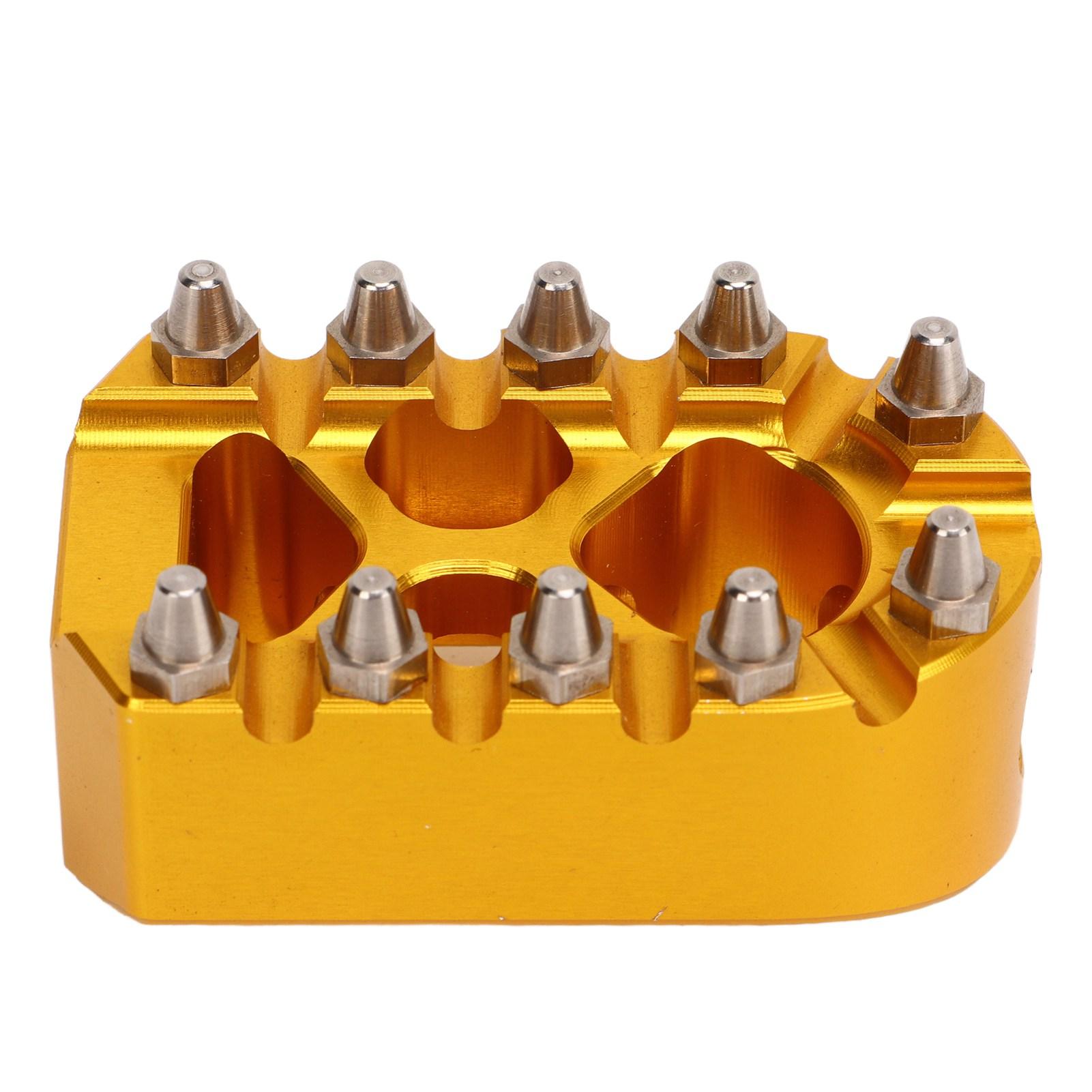 Motorcycle Gear Shifter Peg 360 degrees  Roating Anti Slip Golden Shift Lever Footrest Peg for Sportster Touring