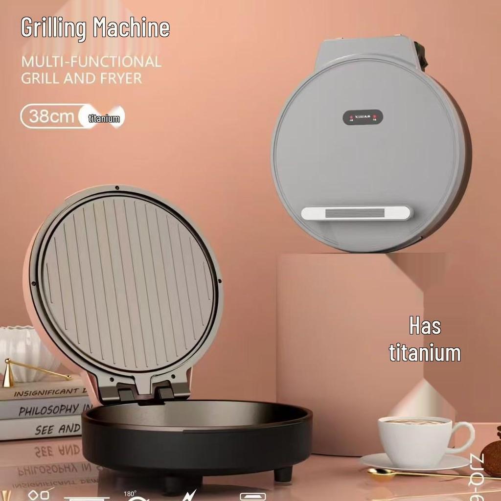 Xianke Multifunctional Electric Cake Maker & Grill with Non-stick Double-sided Heating Titanium Alloy Plates