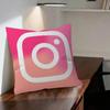 Pillow Gift Home Office Decoration Bedroom Sofa Car Cushion Cover case x Logo Instagram fun