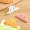 3 Pcs Portable Plastic Food Seal Clip Kitchen Snack Bag Milk Powder Moisture Proof Fresh Keeping Bag Clip For Home And Travel Use