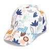 Animal Print Kid Baseball Cap Breathable Boy Girl Sunshade Cap Cute Wide Brim Visor Hat  Outdoor