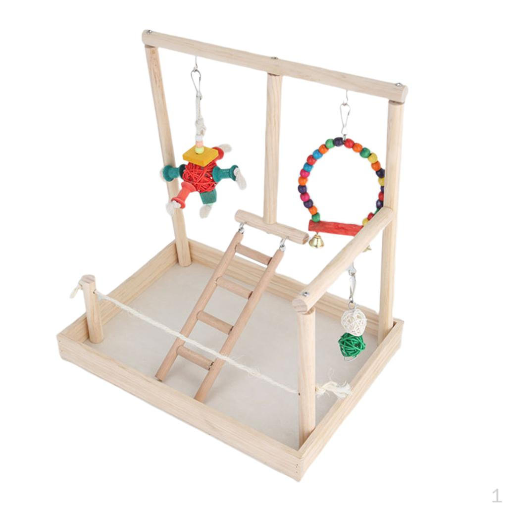 Bird Perch Training Stands For Concures Parakeets Cockatiels