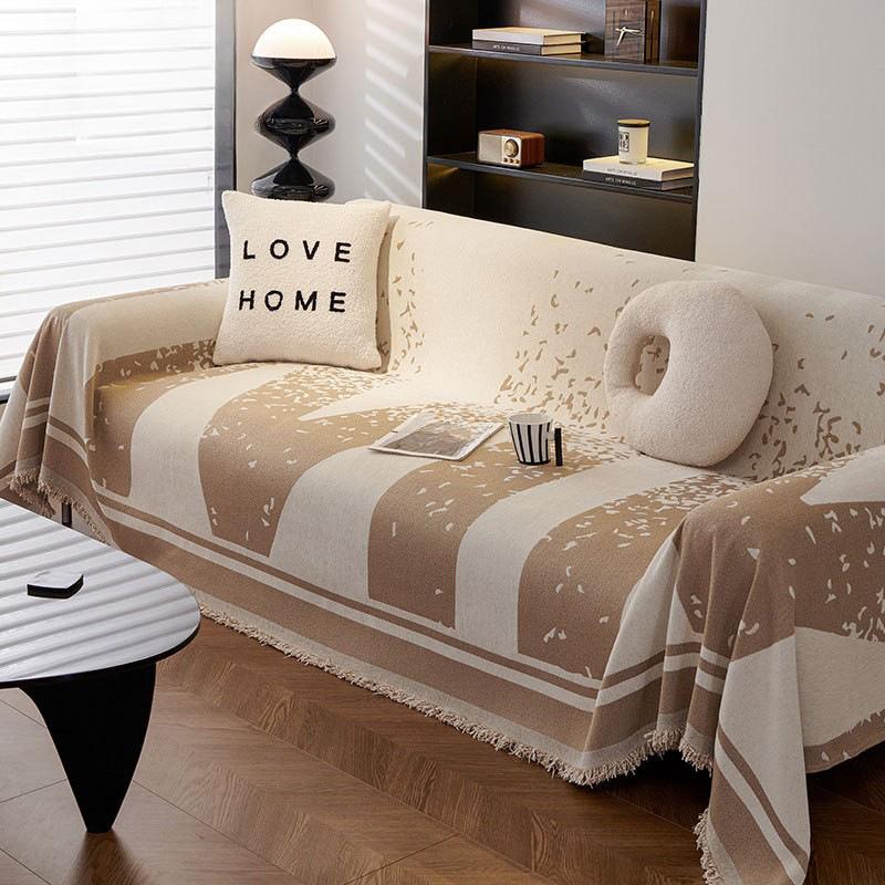 

Синель, новый мультфильм, четыре сезона, универсальная подушка для дивана, ткань, нескользящий чехол для дивана, универсальный универсальный чехол 180-130cm