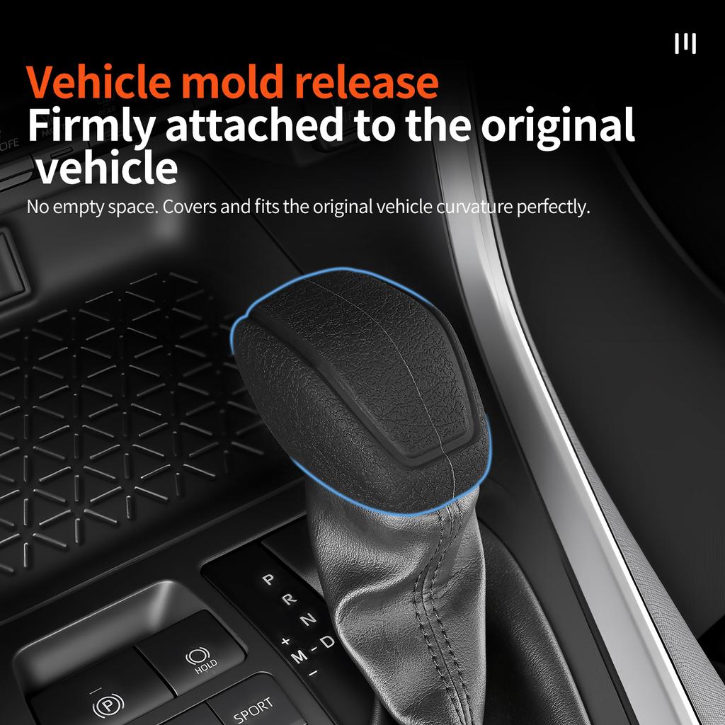 1pc Car Automatic Gear Shift Knob Cover Kit Antislip Shifter Handle Cover For Toyota Corolla RAV4 Venza Harrier Highlander Camry
