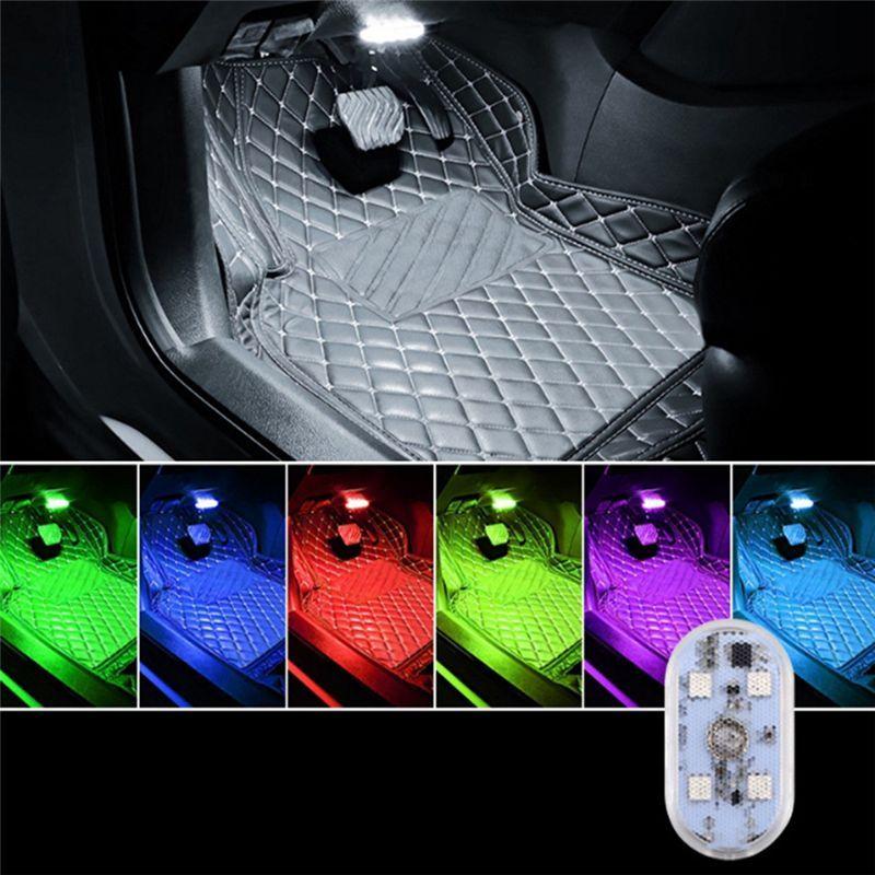 Durable Car Touch Lights Rechargeable Car Interior Dome Light Roof Ceiling Reading Lamps Trunk Magnetic Mini Lamp