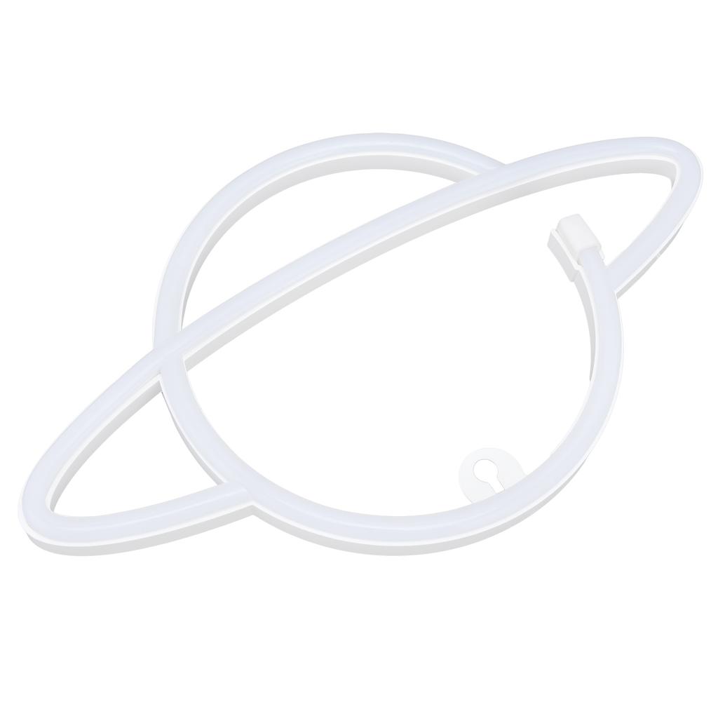 Planet Neon Lamp LED Neon Sign for Bedroom Kids Room Living Room Decor USB Battery Powered Pink