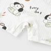 TONGTAI Baby Short Sleeve Cotton Romper