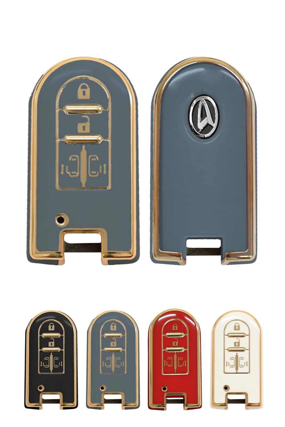 

[shizukawill] DriveLife Smart Key Case, Daihatsu Key Case, Key Chain, Car, Smart Key, , deep blue Daihatsu (DA21) синий