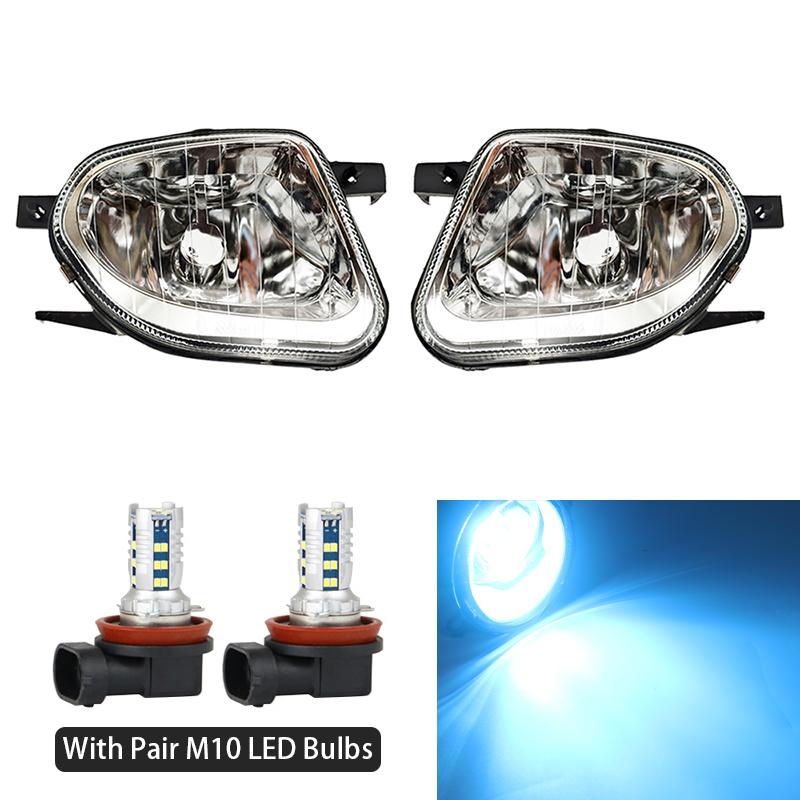 Fog Lamp For Mercedes Benz E Class W211 E320 E350 E500 2003 2004 2005 2006 Front Bumper Anti Fog Light A2118201156 A2118201256