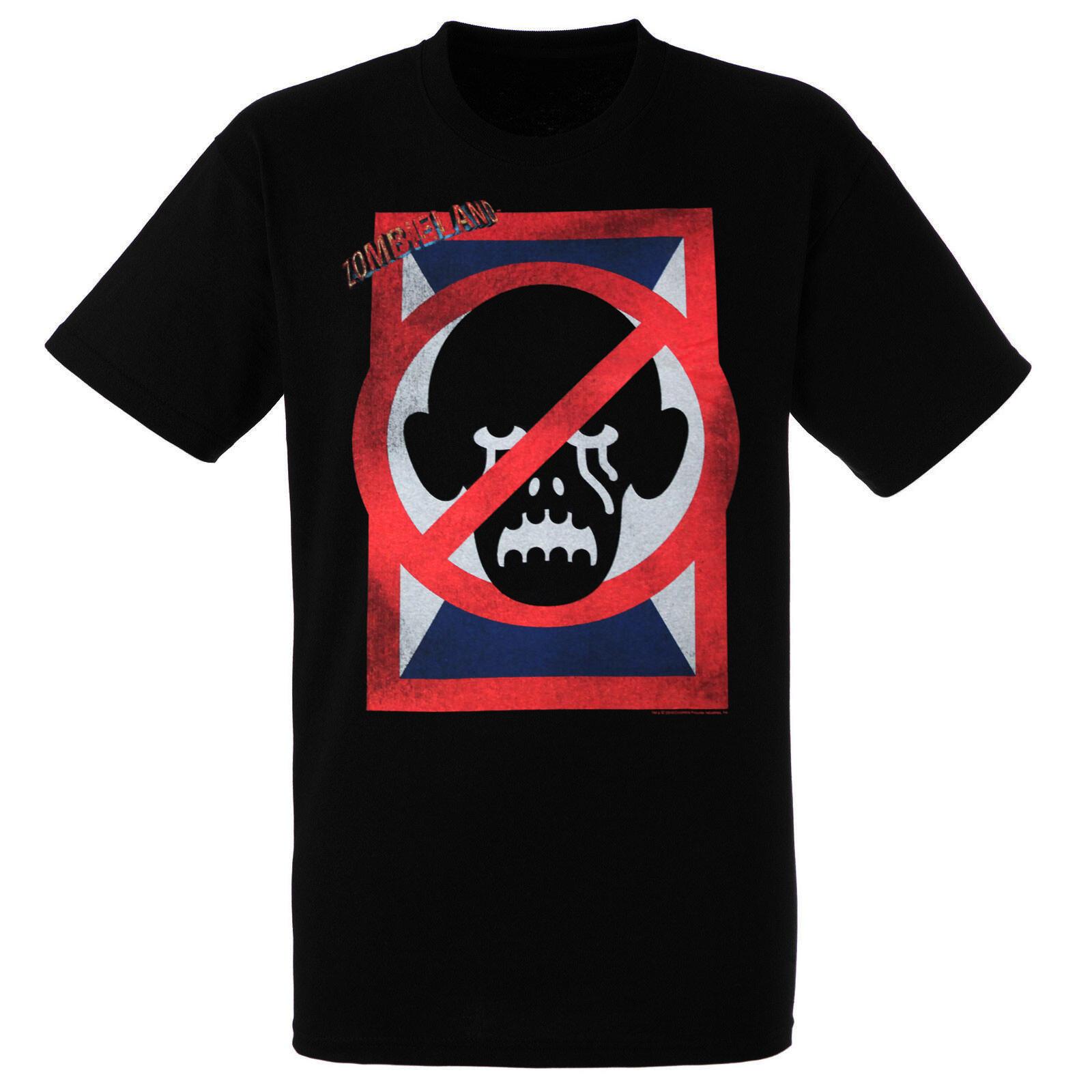 Zombieland No Zombies Sign Men s T-Shirt, XX-Large S разноцветный