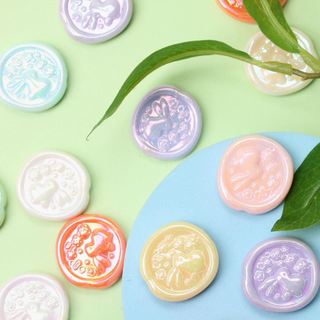 Jewelry Making 5Pcs 24*25mm Making Craft Beads Beading Accessory DIY Rabbit Geometry For Necklace Earrings Charms Handmade Material Acrylic