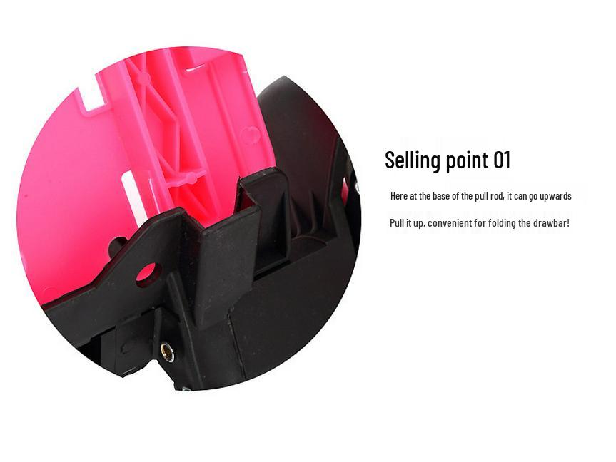 2020 Nový model Šestikolový vozík pro školní tašky pro chlapce a dívky – Design pro stoupání po schodech