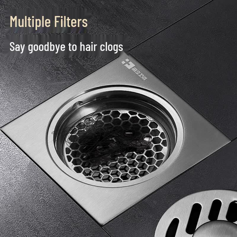 Hili Stainless Steel Anti-Odor Floor Drain
