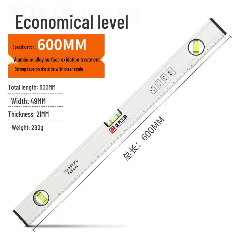 High Precision Spirit Level with Angle Inclination Balance, Vertical & Horizontal Measuring Rangefinder, Strong Magnet