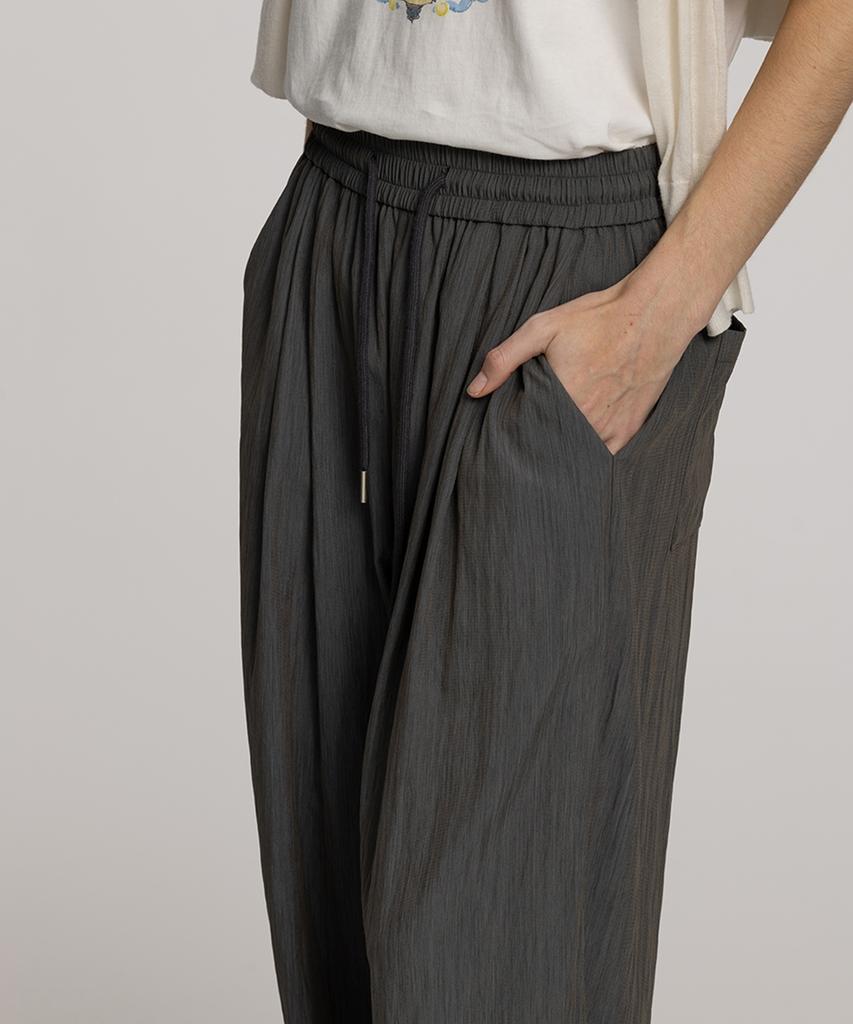 Baitalssain Tuck Wide Elastic Pants