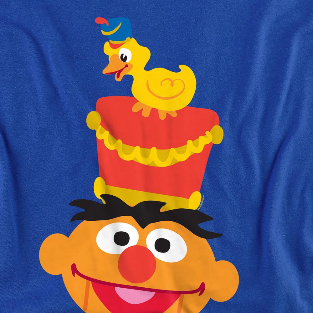 Sesame Street Unisex Dospělý Vánoční mikina Ernie Louskáček