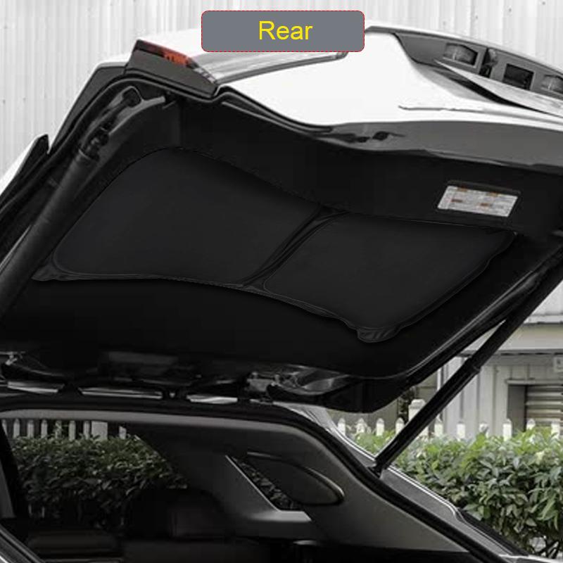 Car Black Windows Privacy Sunshade For LEXUS RX AL20 ALA10 2016-2026 Anti-UV Heat Insulation Protect Cover Interior Accessories