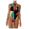 Women's Swimsuit  Bikini Print Sleeveless Sexy Swimsuit