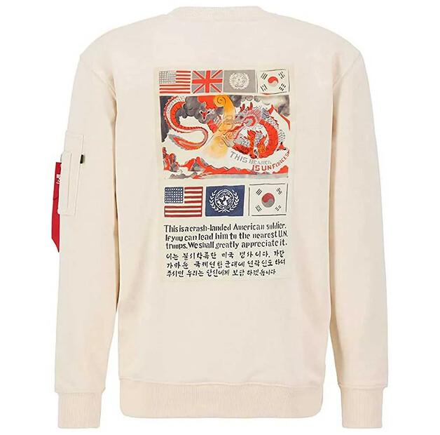 Alpha Industries Usn Blood Chit Sweatshirt