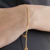Halden Simple Snake Chain Bracelet (W003_gold)