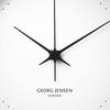 Georg Jensen Henning Koppel Analog Wall Clock, White, Diameter 30cm x Depth 6cm, Product Number: 3587583