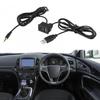 Car AUX USB Adapter Dash Mount USB Socket Anti-Corrosion Properties