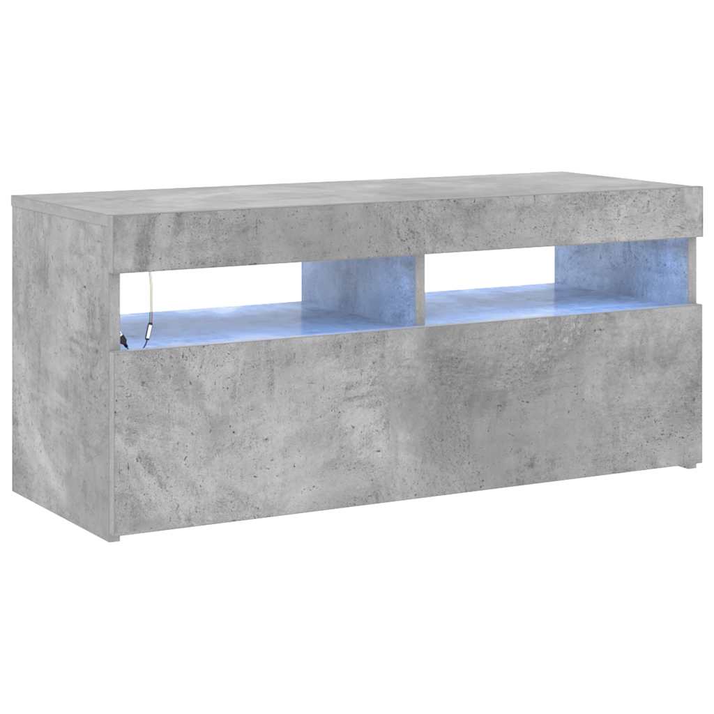 Moderne, Minimalistische TV-Schränke Mit LED-Lichtern, Wohnzimmer- Und Schlafzimmer-TV-Schränke, Stauraum-Sideboards, 90x35x40 Cm