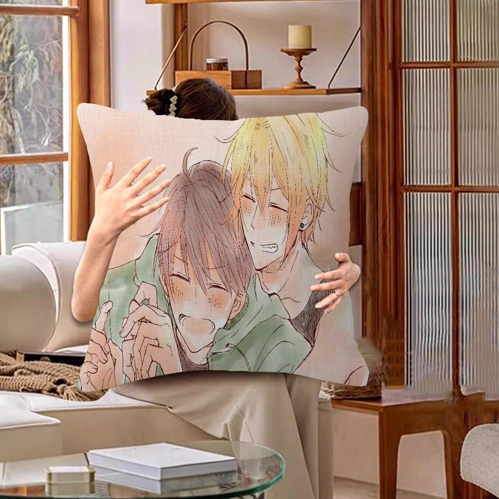 

S-Sasaki And-M-Miyano Cushion Cover Polyester Sofa Cushions Decorative Throw Pillows Home Decoration Pillowcover 30cmx30cm