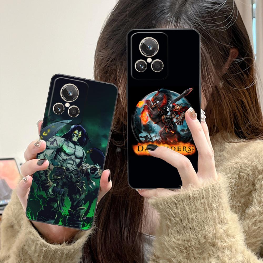 Game Darksiders Mobile Phone Case for Realme 15 14 13 12 11 10 9 Pro Plus T I Lite 5G Colorful Printing Cover Cover Luxury