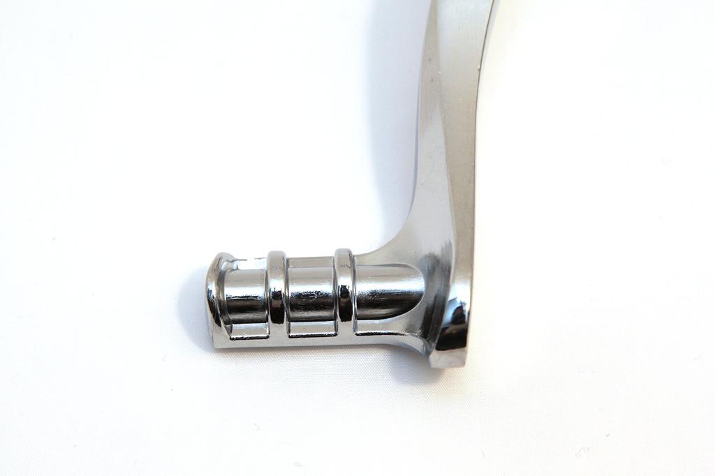 (nakira) Universal Kick Starter Kick Arm for Scooters, 458 Mopeds (Silver)