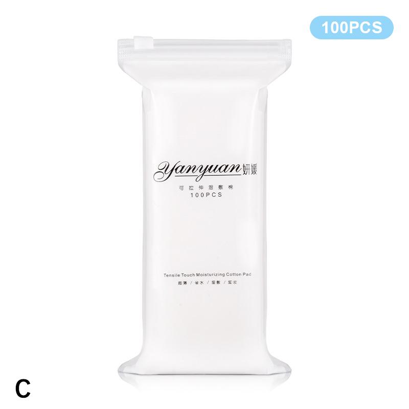 

Makeup Wet Cotton Pads For Face Stretchable Bandage Tear Mask Paper Towel Hydrotherapy Hydration Cotton Sheet 100Pcs