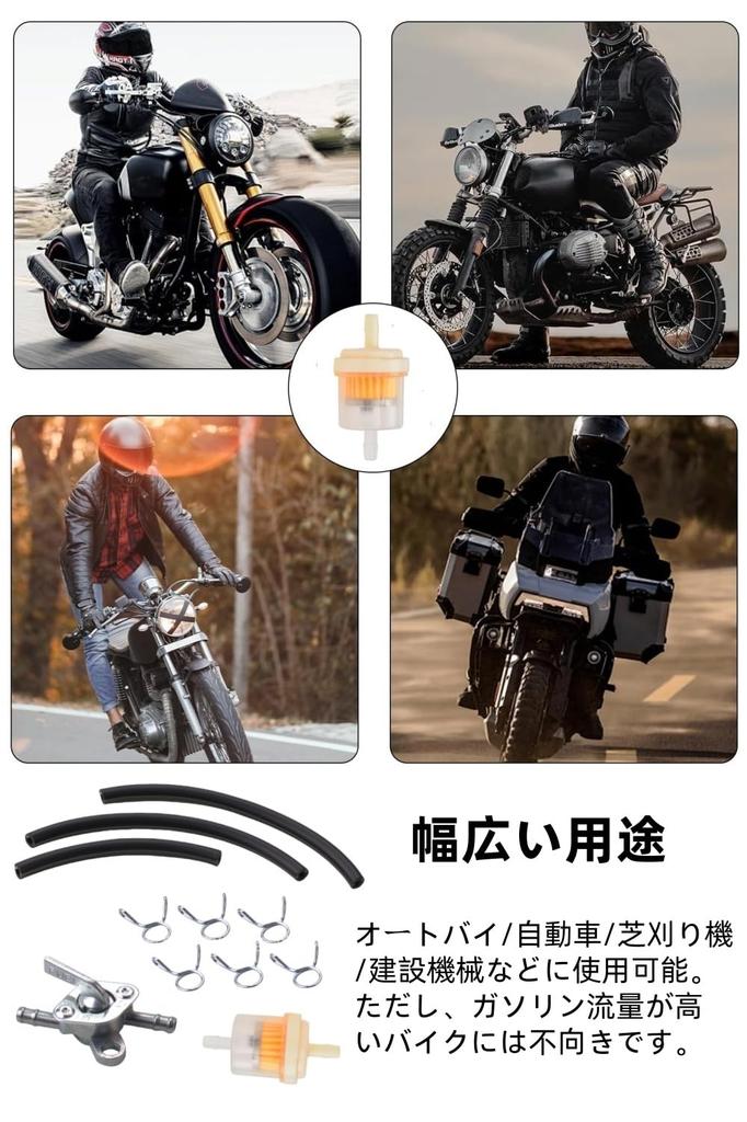 YFFSFDC Fuel Filter, Set of 11, Gasoline Filter, Universal Type, Easy Installation, Durable, Includes