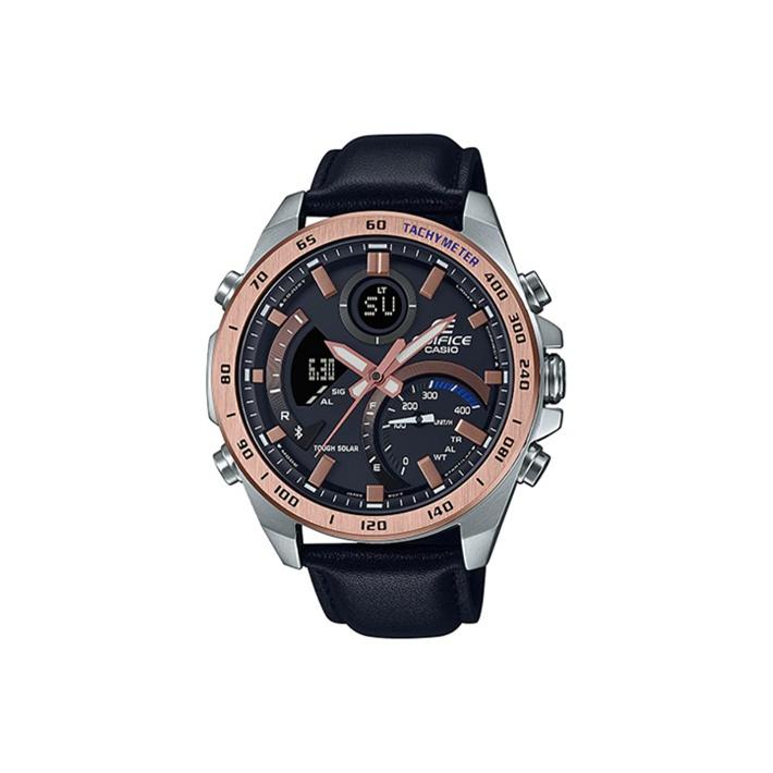 CASIO Men EDIFICE Black Watch ECB-900GL-1B ECB-900GL-1B Black Strap