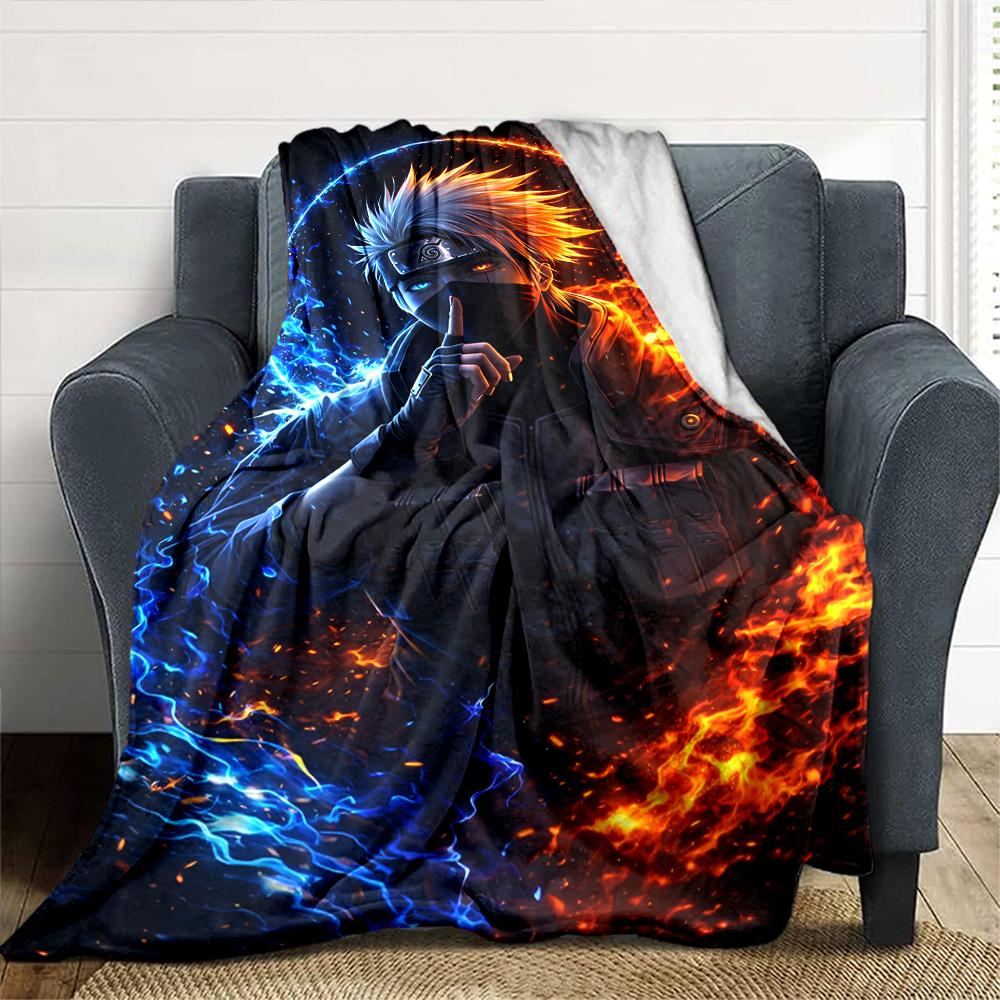 Naruto Blanket Durable Comfort Perfect for Office Office Chair Picnics Four Seasons Multipurpose Stylish Decor Ideal Gift For Birthday Valentine'S Day