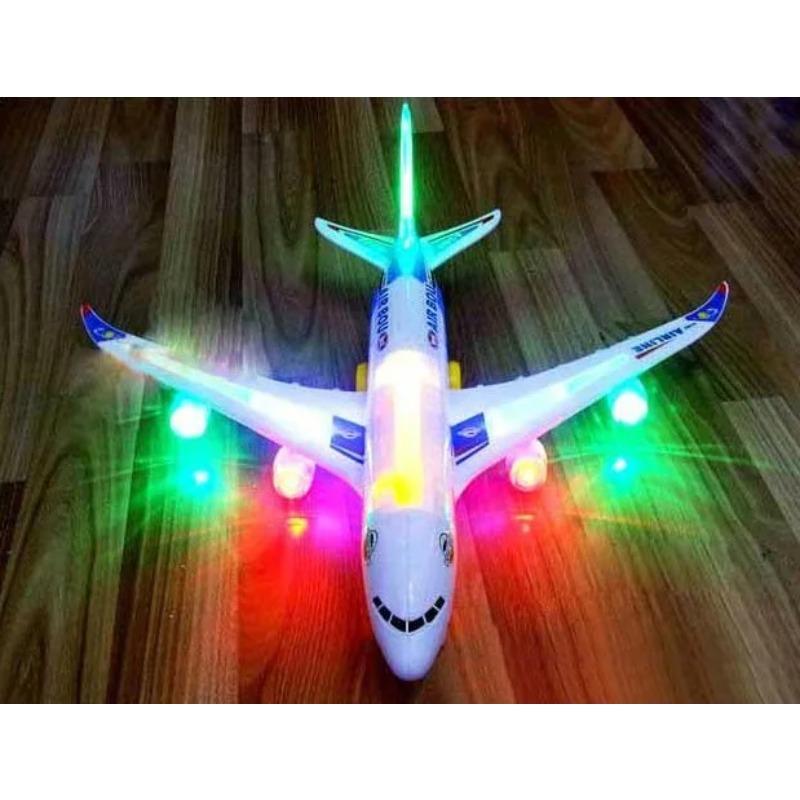 A380 Aircraft Large Long Electric Model Airplane Toy with Sound and Light Children's Toys Kids Airbus Toys Boys Car