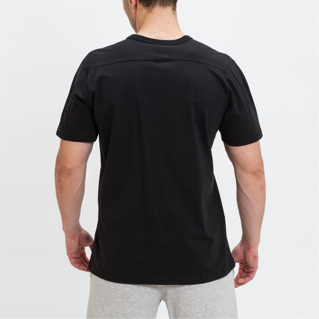 Adidas T Shirts Men's Black Crew Neck Moderate Straight Fit EI4623